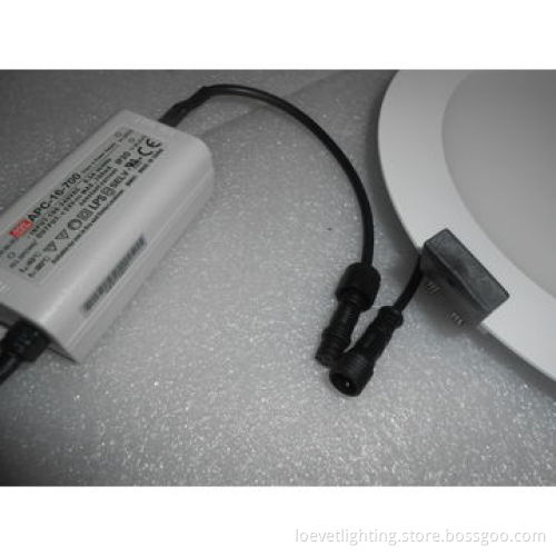 Meanwell LED round panel light 8W